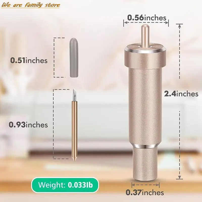 Blade For Cricut Explore 3/Air 2/Air/One/ Maker 3/Maker, Sturdy Housing And Blade For Cricut Cutting