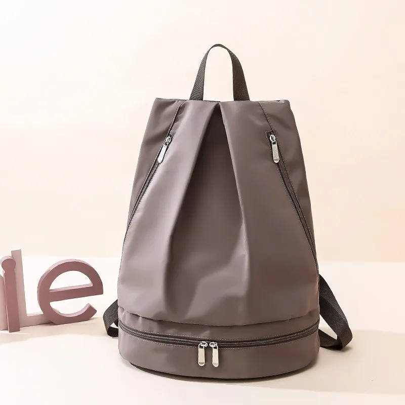 

Разделение сухой и влажной обуви, рюкзак для фитнеса, спортивная сумка, сумка для багажа, легкий дорожный рюкзак из ткани Оксфорд, спортивная сумка