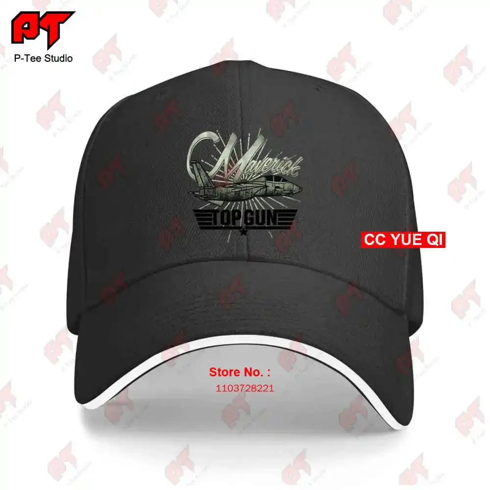 Top Gun Maverick Retro Jet F14 Tomcat Fighter Pilot Logo Baseball Caps Truck Cap N143