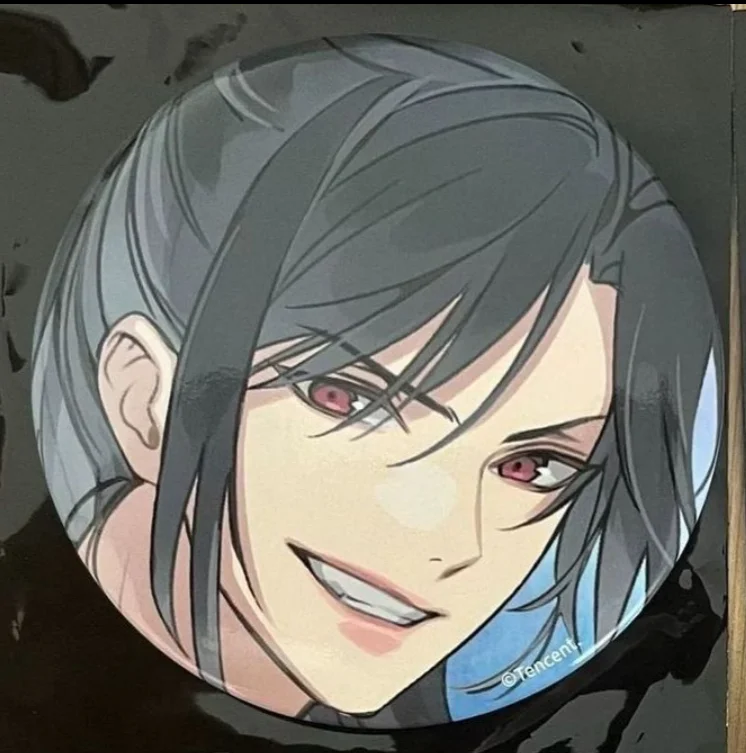 Grandmaster of Demonic Mo Dao Zu Shi Wei Wuxian Lan Wangji Cosplay tinplate badge brooch Accessories Ornament Halloween Gift view 3