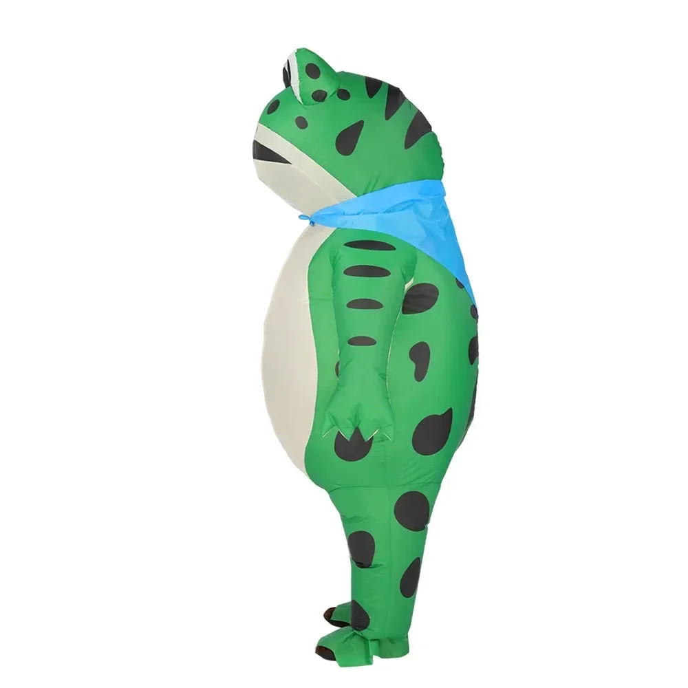 Halloween Cute Animals Inflatable Frog Cosplay Costume Suits Adult Air Blow-up Costumes Fancy-Dress For Carnival Party