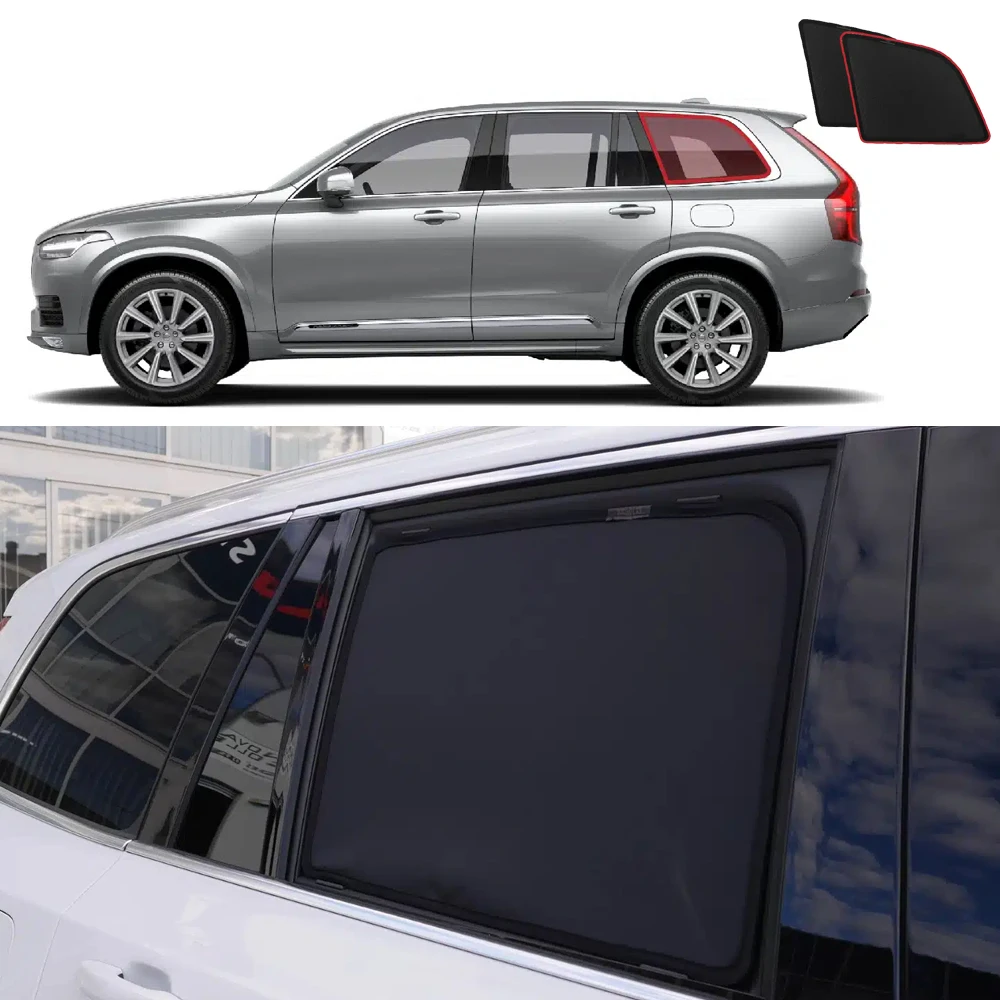 

Magnetic Car Sunshade For Volvo XC90 2ND (2016-2024) XC 90 Front Windshield Curtain Rear Side Baby Window Mesh Sun Shade Visor