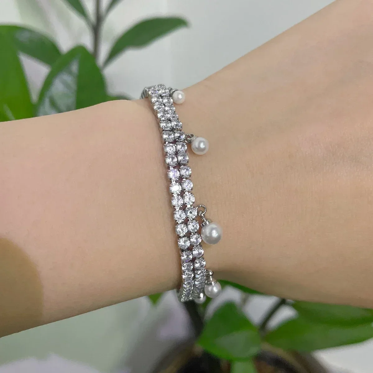 NONE Hochzeitsschmuck-Set Silber 6