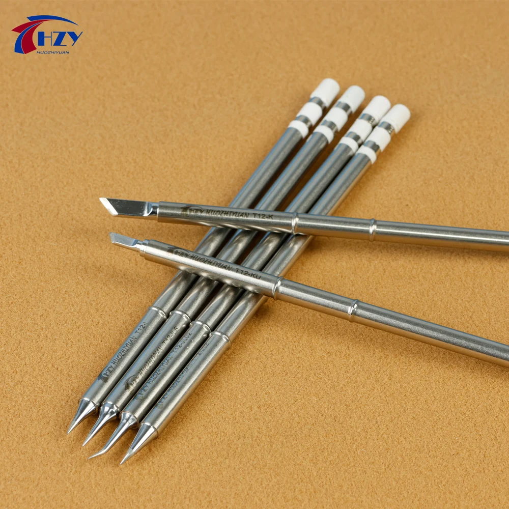 HZY T12 I ILS J02 JL02 K KU Punte per saldatore per Hakko Fx951 FAI DA TE T12 Saldatore elettrico Stazione di saldatura Strumenti di saldatura