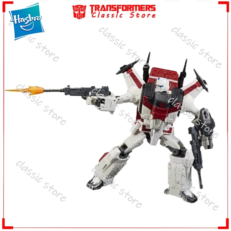 متوفر في المخزون ألعاب المحولات الكلاسيكية لـ Cybertron: Siege WFC-S28 Jetfire Autobots شخصيات الحركة هدايا قابلة للجمع