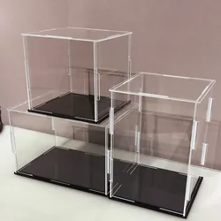 Transparent Display Box Model Car Model Dust Cover Acrylic Box Display Frame Injection Molding Display Box Dustproof Storage Box