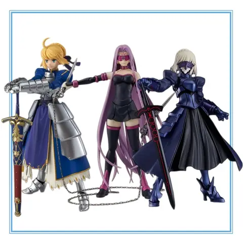 In Stock Original Max Factory GSC Figma Fate/stay Night Saber Saber Alter Medusa Anime Action Figure Model Collection Toys Gifts