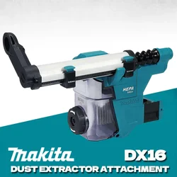 MAKITA Dust Extraction System HEPA Filter Suitable Impact Electric Drill Hammer Automatic Dust Collector DX16 For Makita DHR183