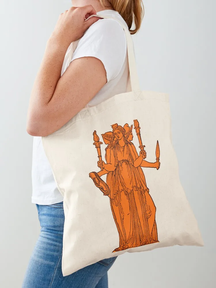 Greek Goddess Hecate Tote Bag university shopper bag cute tote bag Shopper handbag