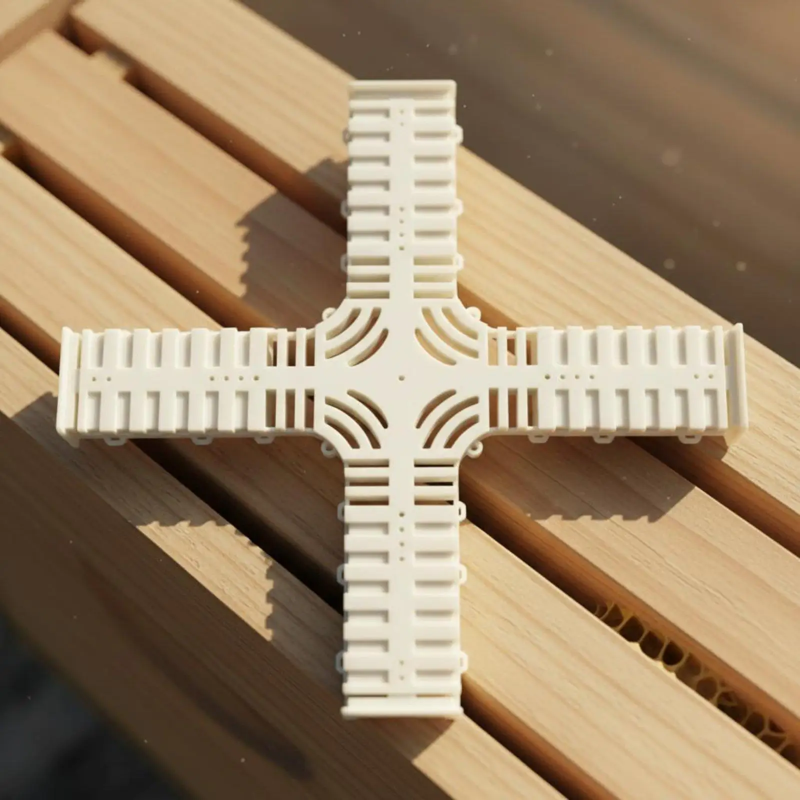 Queen Bee Cage Reusable Cross Shaped Queen Cage Easy to Use Bee Isolator for