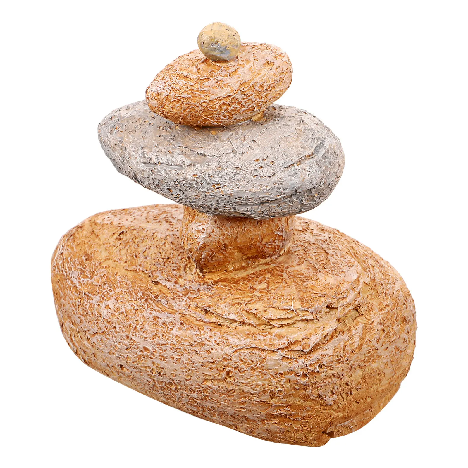 Outdoor Resin Key Hider Garden Storage Box Realistic Rock Design Hidden Security Key Holder for Courtyard Entrance