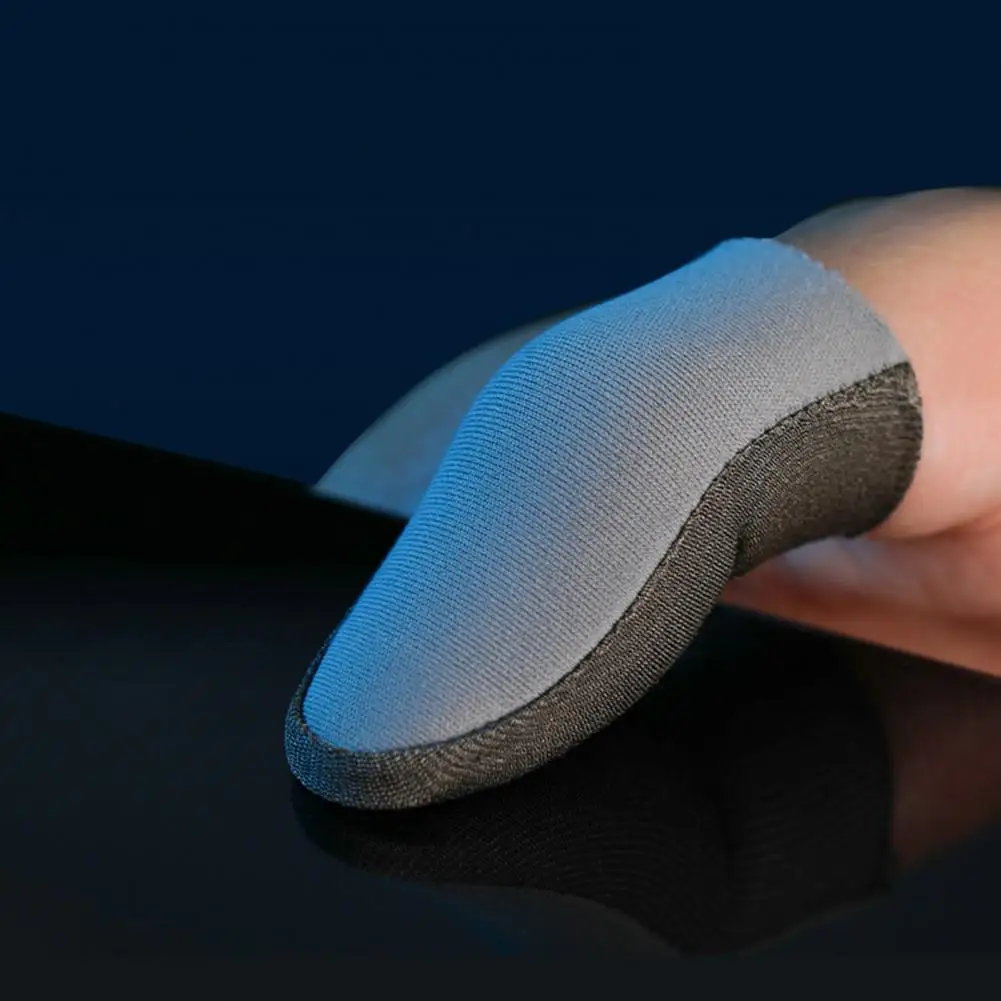 Control de juego a prueba de sudor de fibra duradera para videojuegos, mangas para los dedos, para jugador