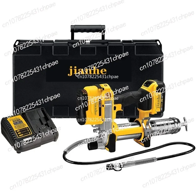 571M1 20V MAX Lithium Ion Grease Gun is equipped with a powerful motor and high power