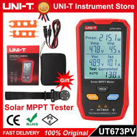UNI-T UT673PV Solar MPPT Meter Photovoltaic Panel Tracker Tester Maximum Power Tester Pmax Vmp Lmp Voc Lsc PV Multimeter