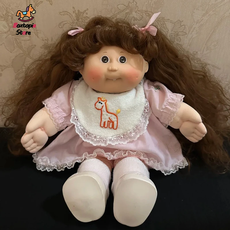 

Новая оригинальная виниловая кукла Cabbage Patch: милая игрушка из ПП, очаровательные друзья Cabbage Patch, хлопковая кукла для переодевания, кавайный подарок, в наличии