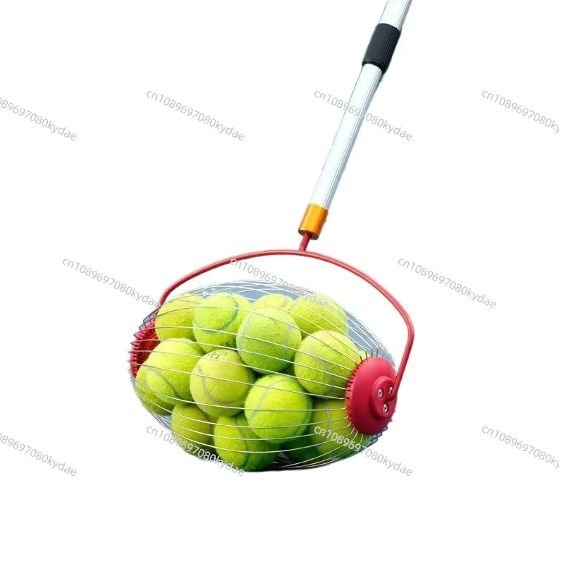 

Tennis Ball Picker Portable Retractable Drum Type Table Tennis Golf Training Automatic Ball Picker