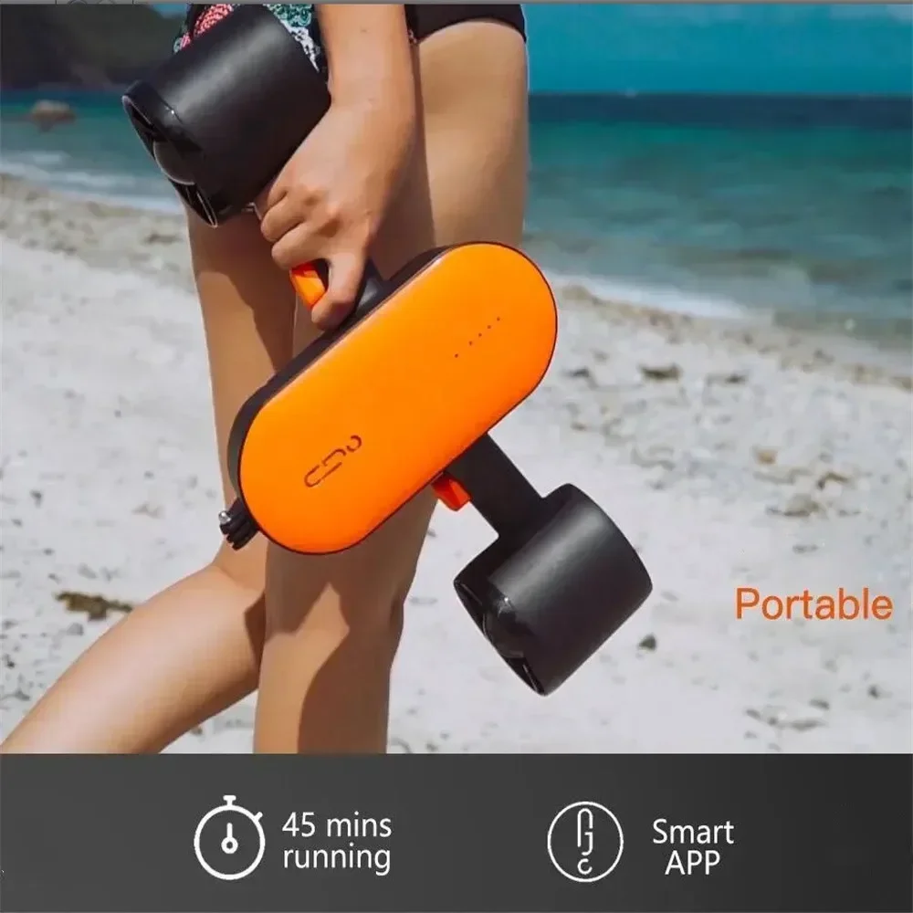 350W  Underwater Diving Scooter 60 Minutes Endurance Sea Pool Swimming Propulsion Equipment For Adult Kid