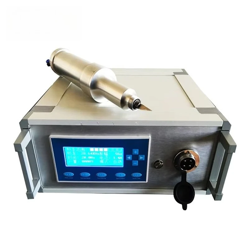 

DW-CP28-800 28khz800w Ультразвуковой резак для пластика для портативного использования Резка пластика Толщина 5 мм Автомобильная лампа и автомобильный пластик