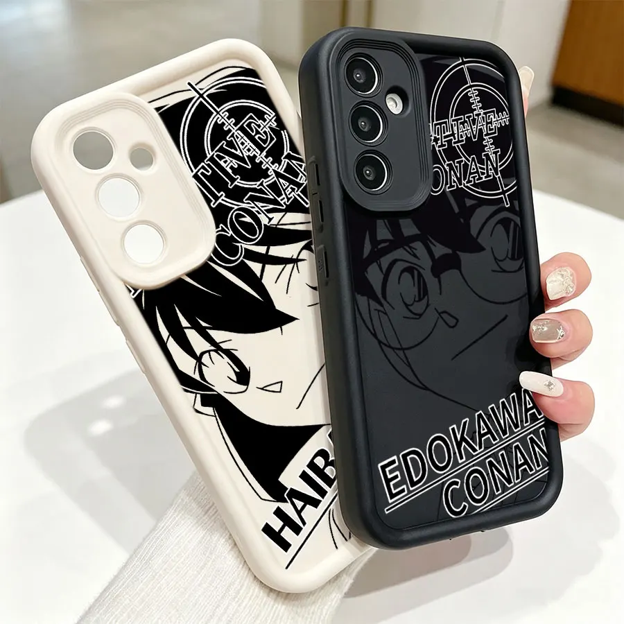 Detective Conan Edogawa Conan Case For Samsung Galaxy S26 S25 S24 S23 S22 Ultra FE Plus A06 A07 A16 A17 A26 A36 A55 A56 A57 5G
