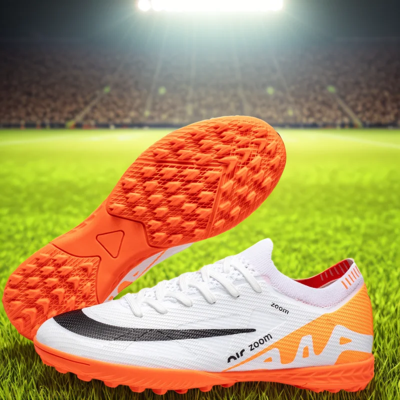 Quality Soccer Shoes Football Shoes for Men Soccer Cleats for children Original Football Boots Kids Unisex Futsal Shoes image 4