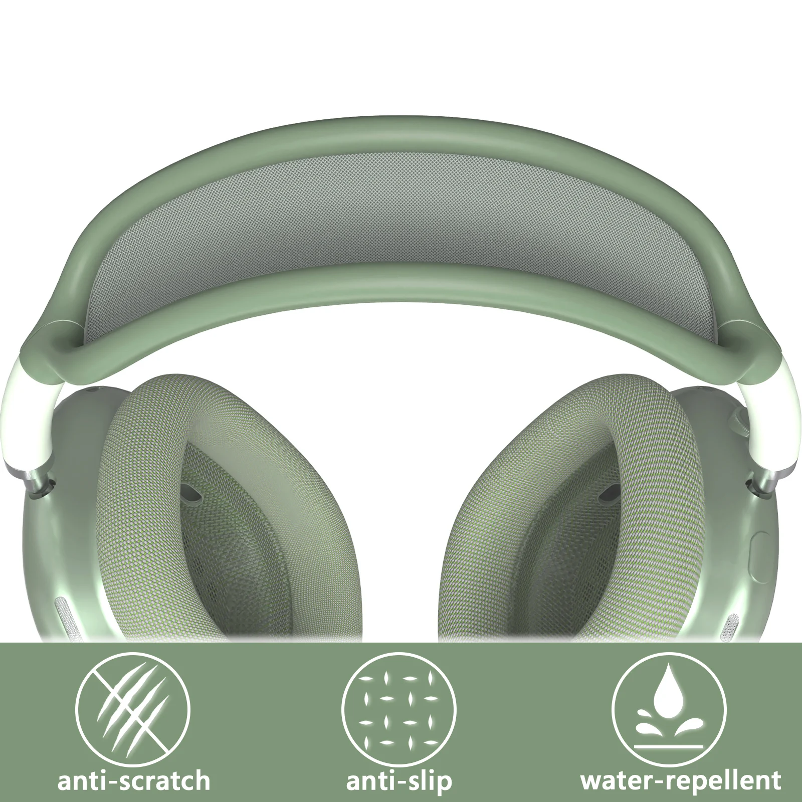 Силиконовая накладка на голову Geekria совместима с наушниками AirPods Max, защитная накладка на голову