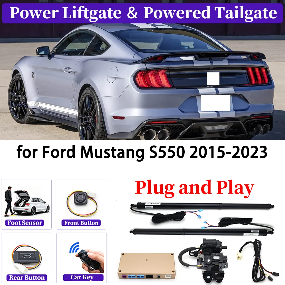 

for Ford Mustang S550 2015-2023 OEM Upgrade Car Automatic Power Liftgate Kit Smart Auto Electric Tailgate System Plug＆play