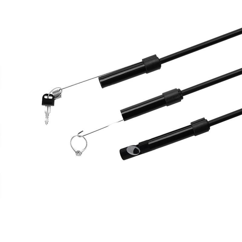 5.5MM Android Endoscope 3 In 1 USB/Micro USB/Type-C Borescope Inspection Camera Waterproof for Smartphone