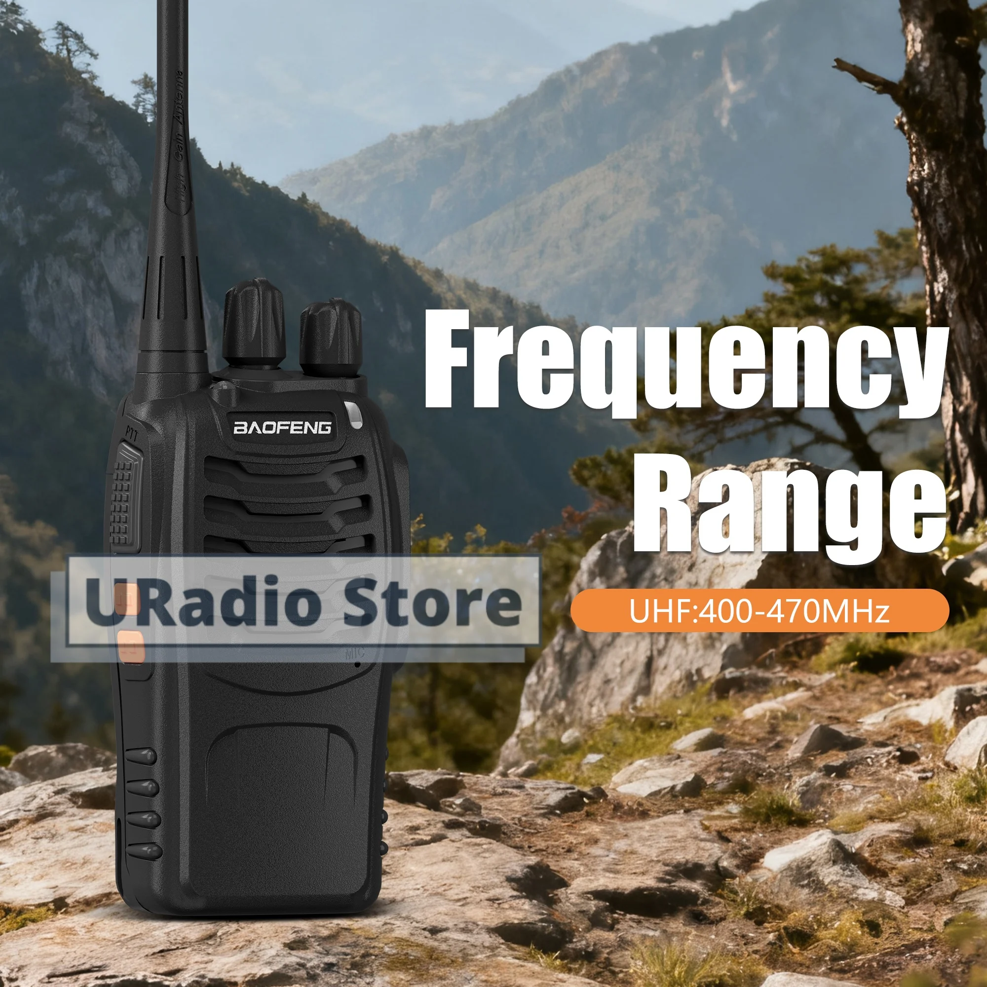 2/4PCS Baofeng E88 Walkie Talkie BF-E88 1500mAh 16CH CTCSS/DCS UHF 400-470MHz LED Flashlight Portable EU/USB/US Optional BF-888S