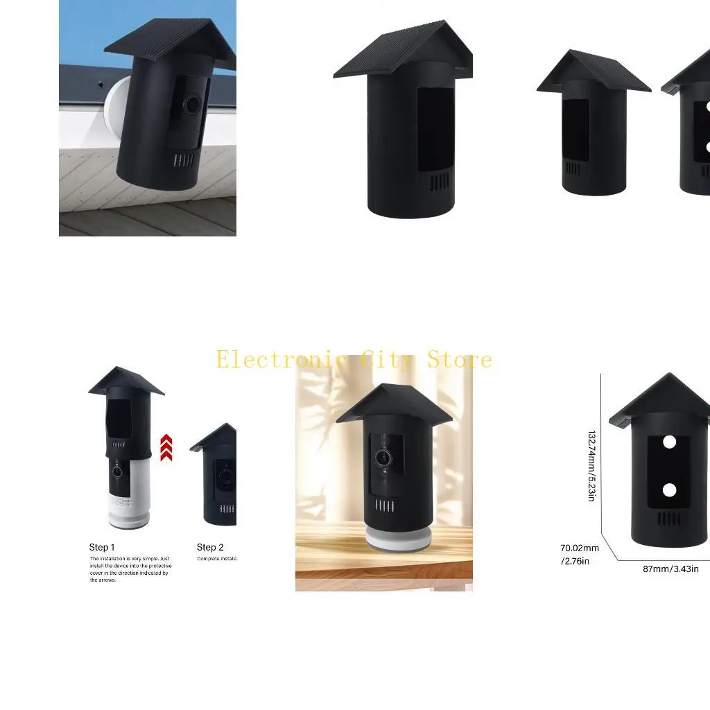 Anti Slip Silicone Protector Sleeve For Outdoor Cameras Dustproof Water Resistant Drop Protective Seamless Compatibility HU8D