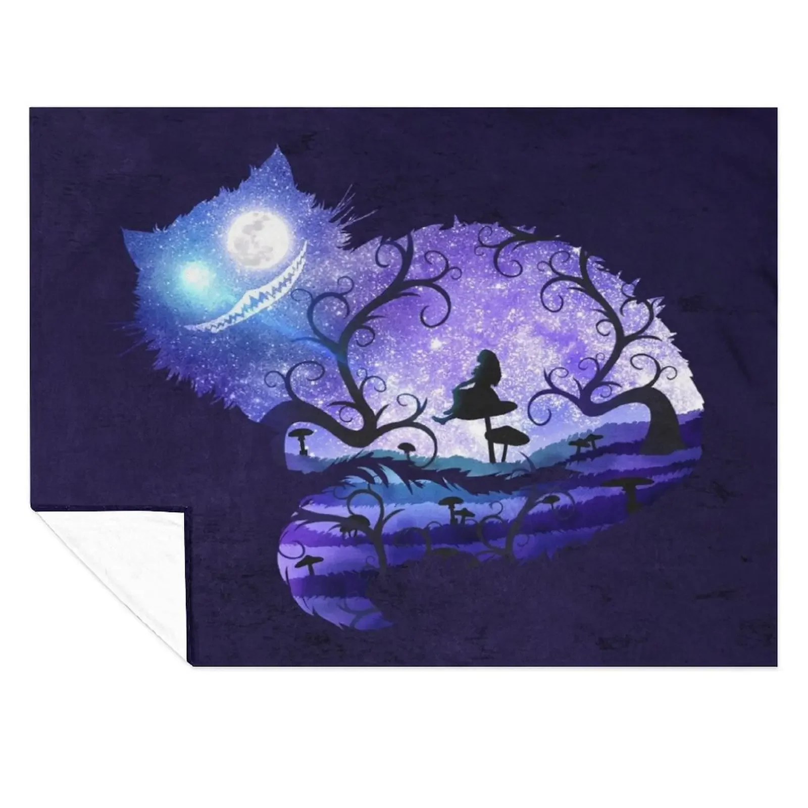 

We are all mad here Throw Blanket blankets ands Thermal Loose Soft Beds Blankets