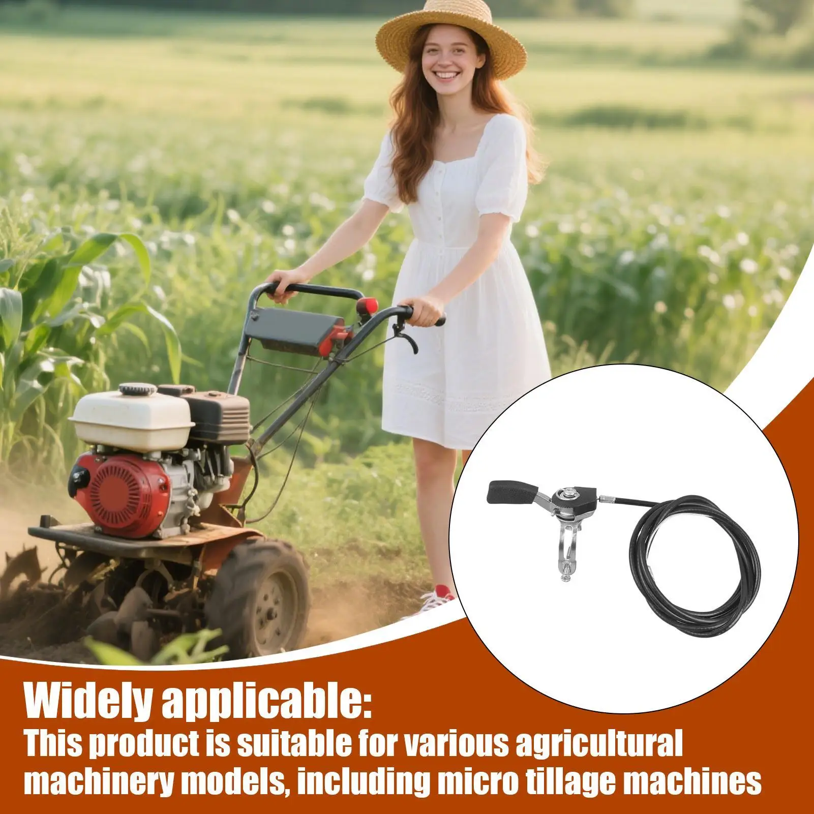 

Throttle Cable Precision Throttle Cable Anti-Slip Oil Valve Accessories For Truck Trailer Motorcycle Boat Tillage Machine