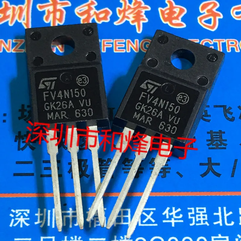 5PCS-10PCS STFV4N150 FV4N150 TO-220F 1500V 4A On Stock New And Origjnal