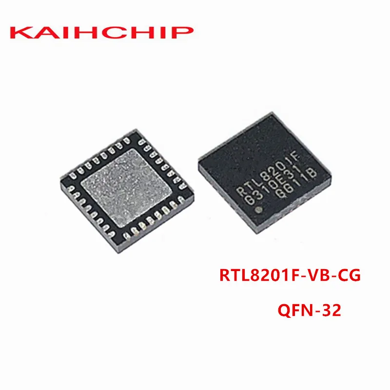 5pcs RTL8201F-VB-CG RTL8201F QFN32 Ethernet transceiver chip