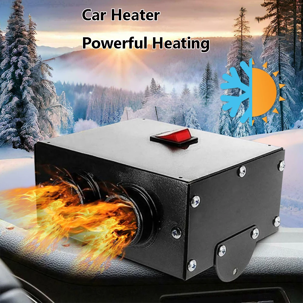 

500W 12V 3 in 1 multi-function Car Heater Car Windshield Defroster Heating Defrost Defogging Universal for all car