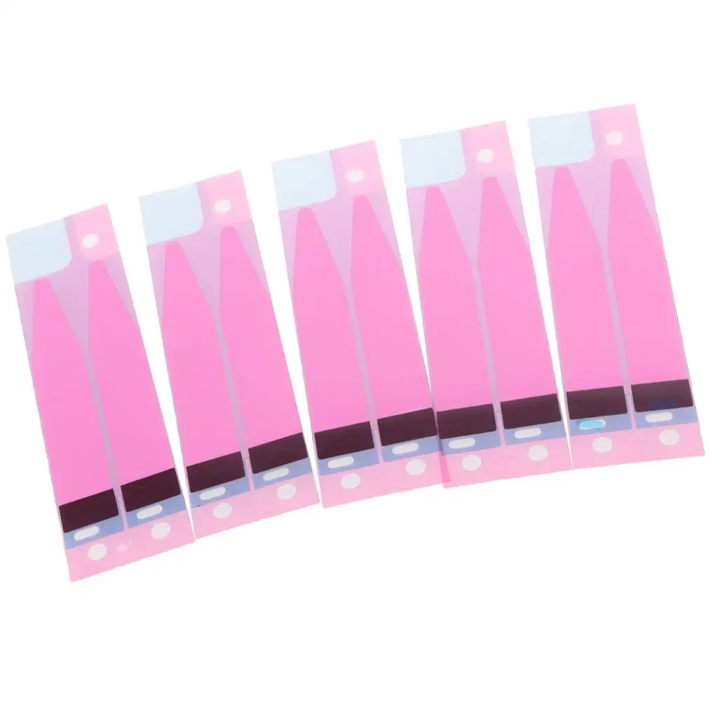 5 Stuks Anti-Statische Batterij Plakstrips Stickers Voor 6/6S/7