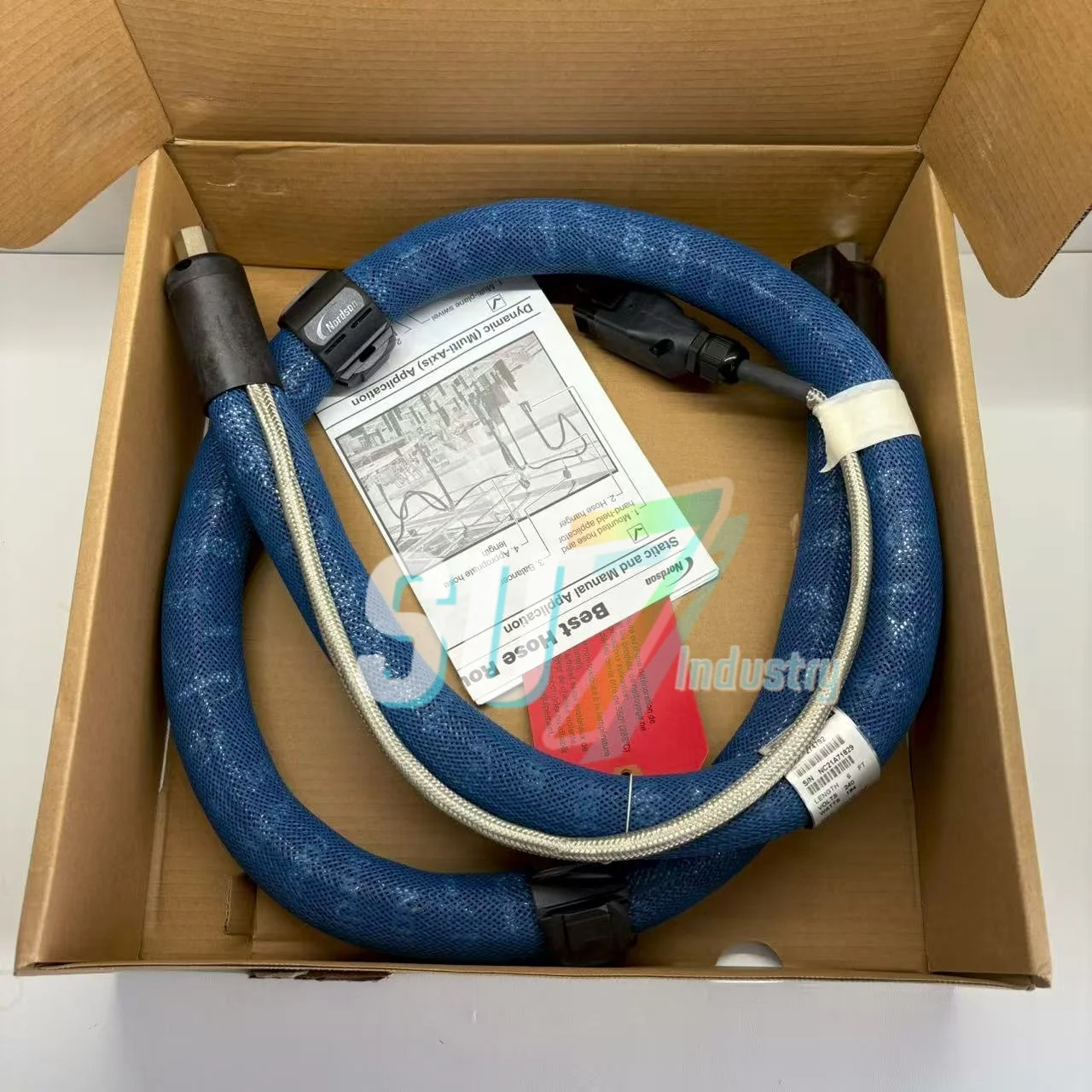 

Blue Heated Hot Melt Hose New100% 274792 （HOSE，BLUE SERIES，5-16 X 6 FT，240V，AUTO）