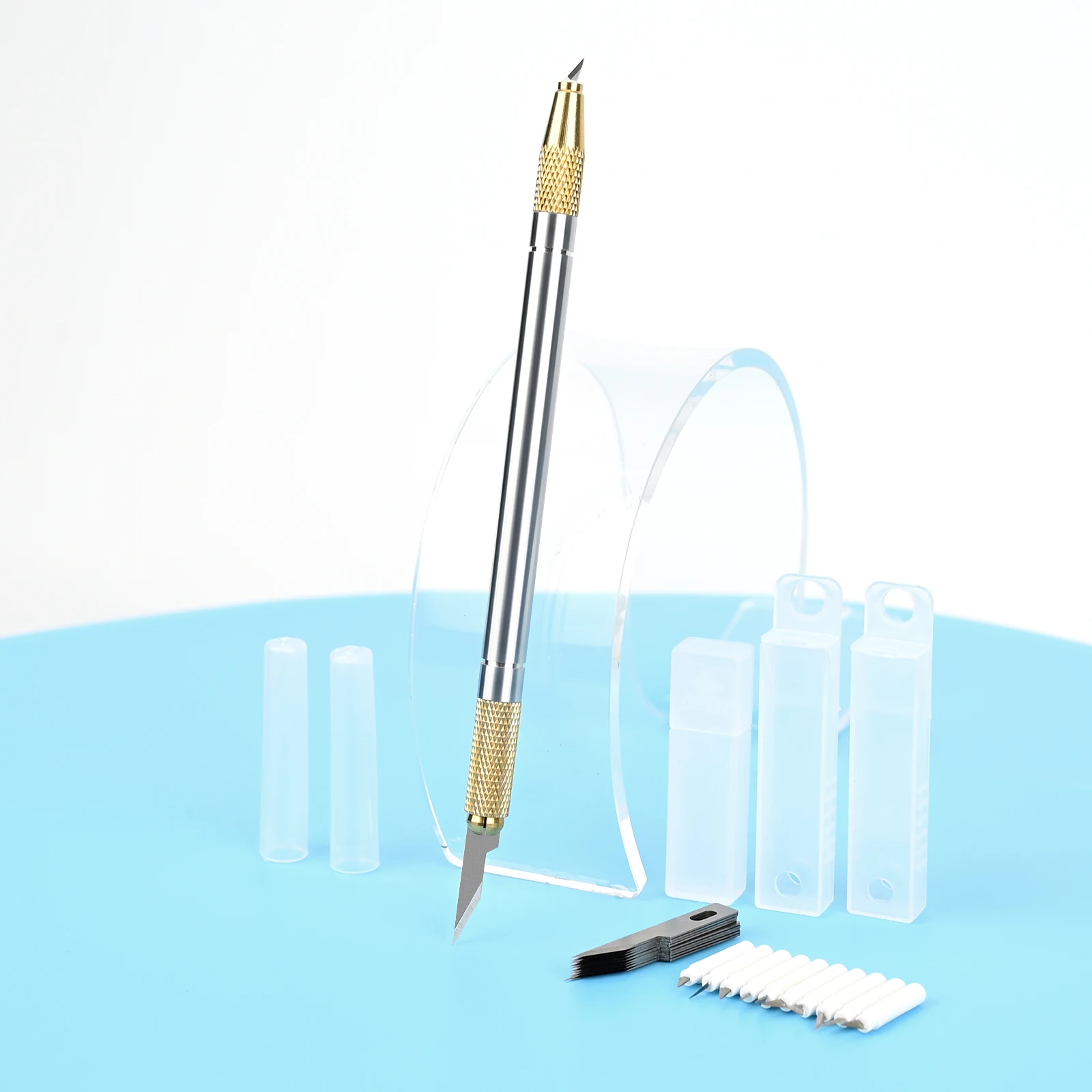 

EHDIS Double Head Car Wrap Vinyl Cutter Decal Film Sticker Application Weeding Hand Tool Craft Graphic Paper Edge Cutting Knife