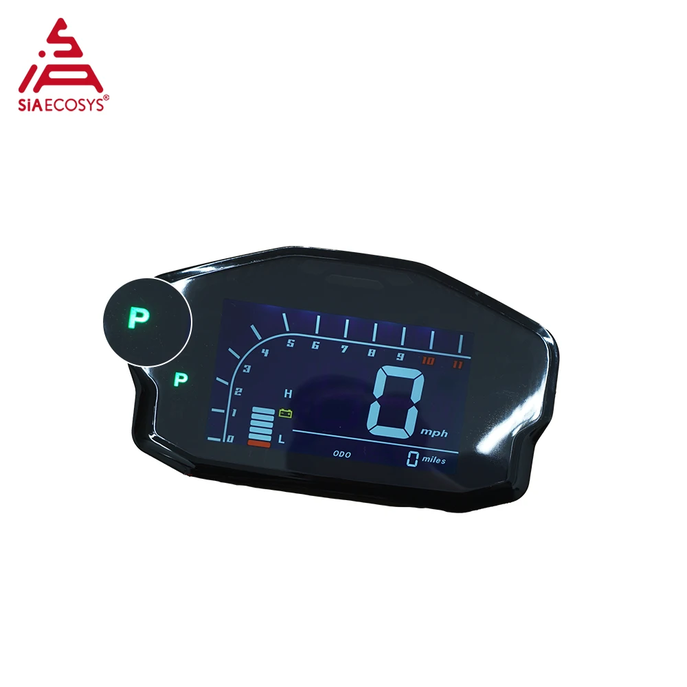 SiAECOSYS nowy prędkościomierz LCD-M DKD z liner/CAN-BUS opcjonalna komunikacja dla skutera elektrycznego i motocykla