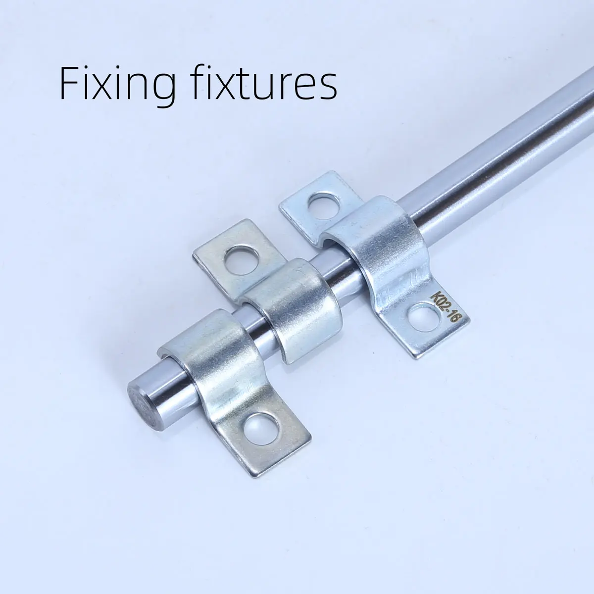 Galvanized carbon steel single-hole double-hole pipe cable clips 6mm 8mm 10mm 12mm
