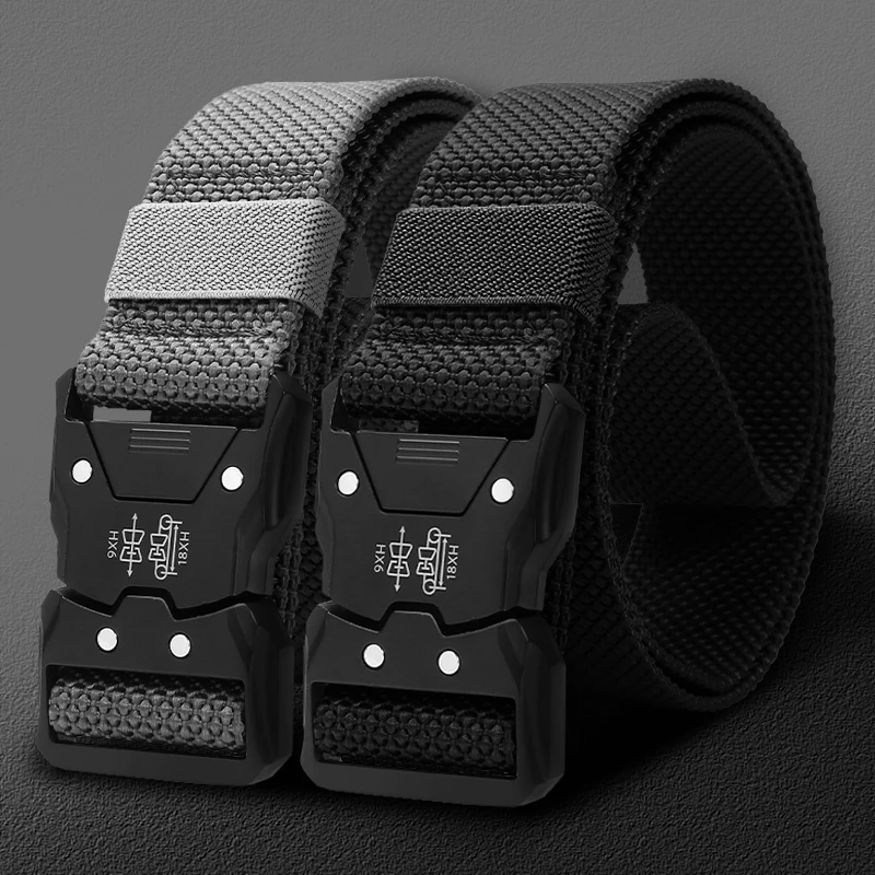 Tactical Waist Belt - Durable Automatic Buckle, Perfect for Outdoor Adventures, Unisex Accessories for Men and Women view 4