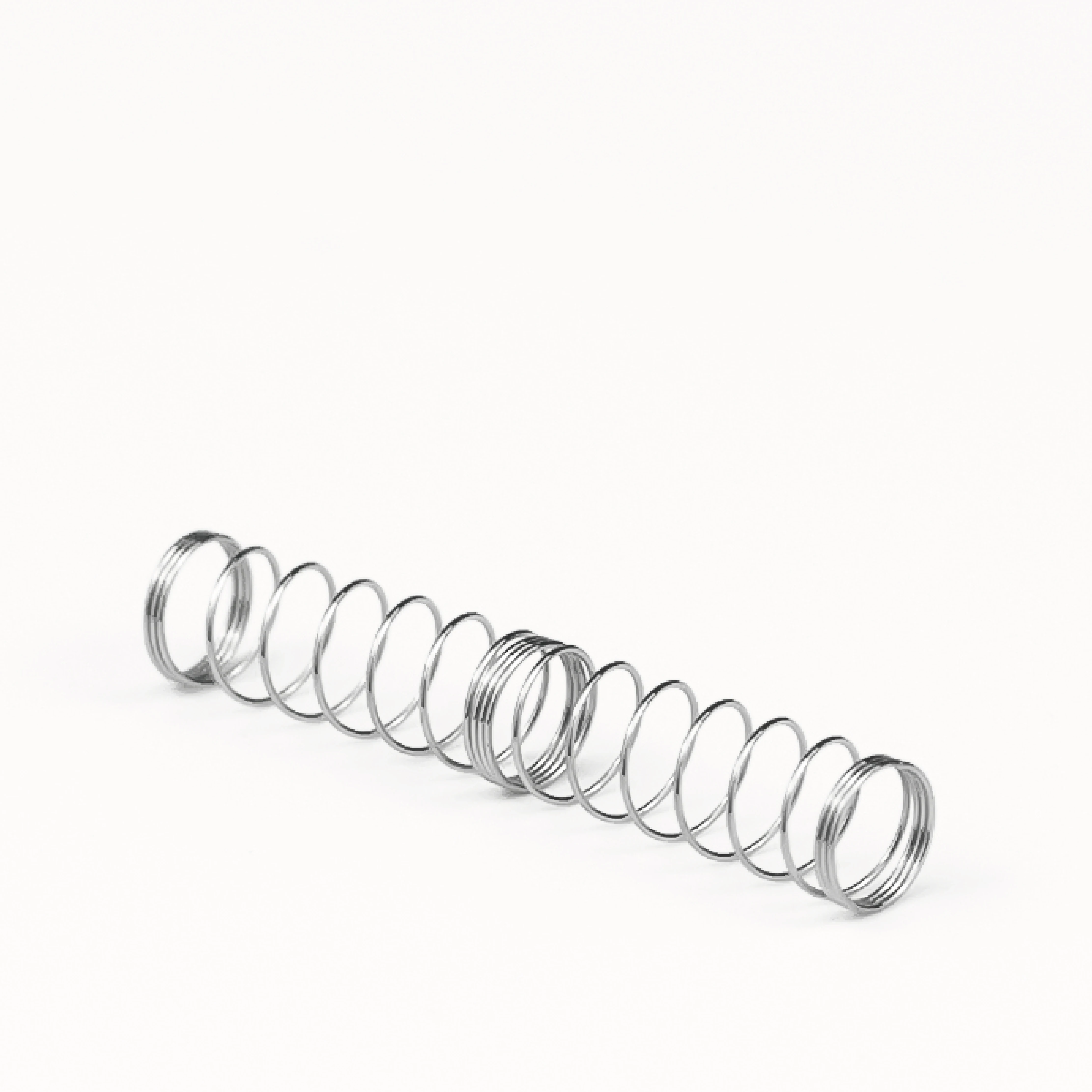 100ps Stainless Steel Two-stage Mechanical Keyboard Spring Switch 100g Mx Switch 22mm Customized Repair Axis Spring For Keyboard