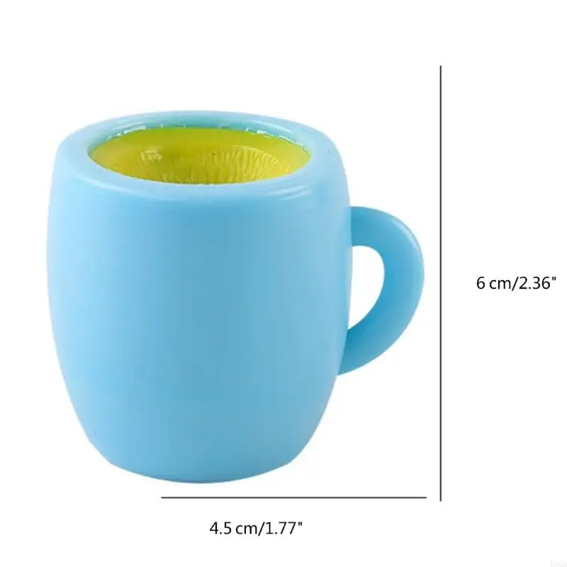 Taza antiansiedad 090B, juguete exprimible ardilla, juguete descompresión, juguete para apretar, recuerdo fiesta, para