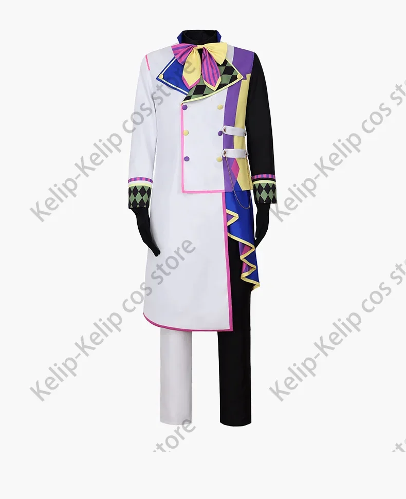 3th Kamishiro Rui Cosplay Anime Color Stage Project Stage Cosplay Uniform Wig Halloween Party New Outfit for Men