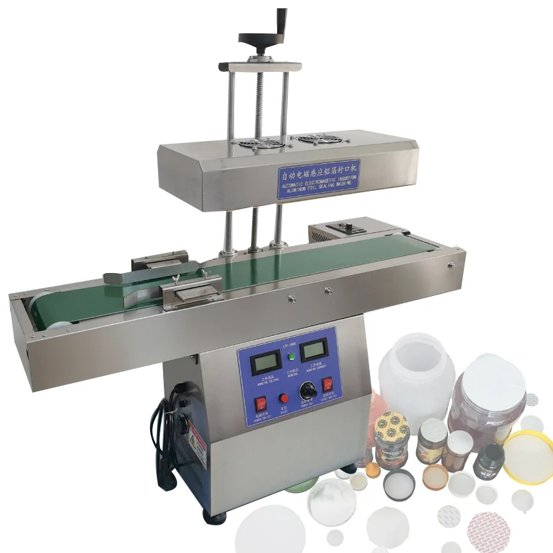 2100W Electromagnetic Induction Aluminum Foil Sealing Machine Automatic Bottle Sealing Film Machine For Sale