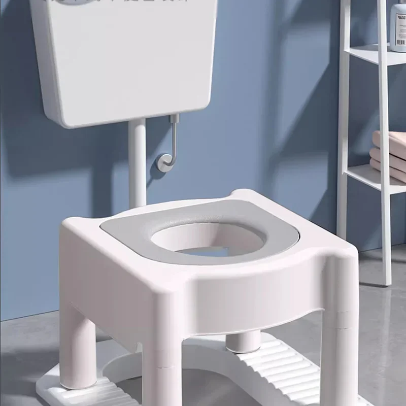 Shower Plastic Bathroom Chair Toilet Squatty Potty Small Stool Portable Elderly Medical Nordic Tabouret Postmodern Furniture