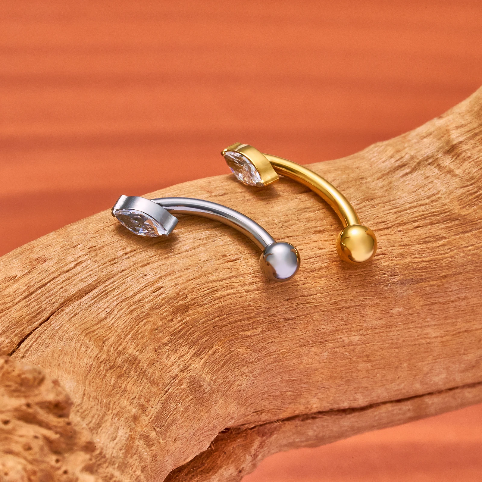 G23 – pierścionek do piercingu – Eyebrow Curved Barbell recenzja i cena