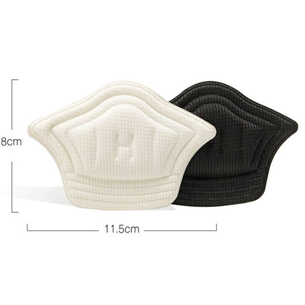 2pcs Shoe Pad Foot Heel Cushion Pads Sports Shoes Adjustable Antiwear feet Inserts Insoles Heel Protector Sticker Insole brioche