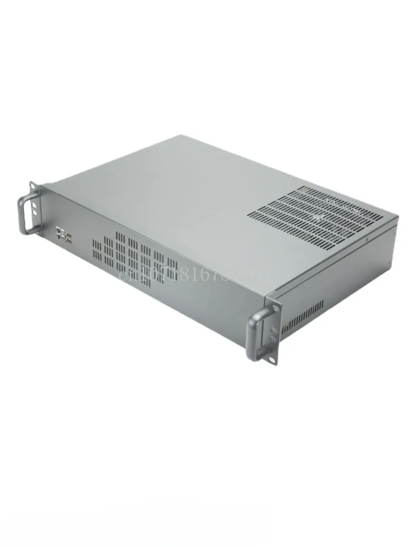 

Ultra short 2U chassis, 300MM long ATX power supply MATX motherboard, 1.0 galvanized steel plate industrial control chassis