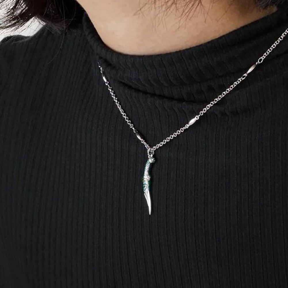 Aga-Tha المنجد قلادة القلائد مجموعة الساحرة فيلم نفس 5 نمط قلادة تحصيل لمحبي البطل الخارق تأثيري مجوهرات الحفلات #2