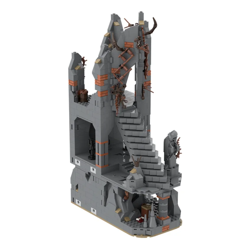 Magic Rings Model Moc Building Bricks The Hill of Dark Witchcraft 3/8Technology Modular Block Christmas DIY Toy Holiday Gifts